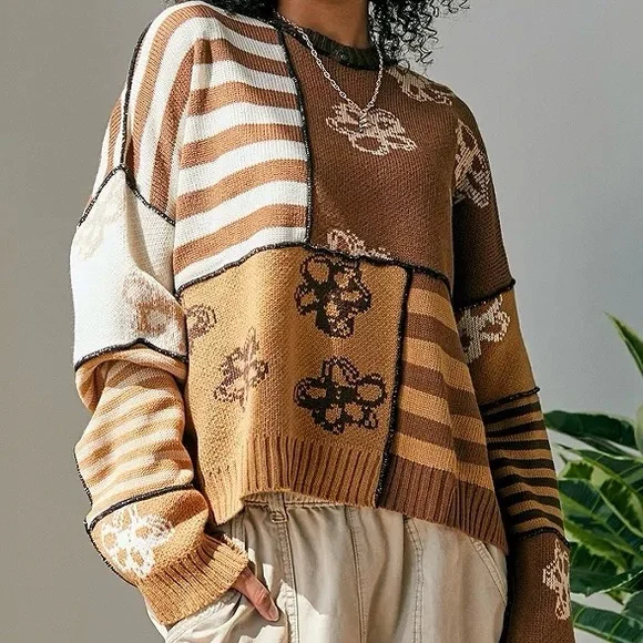 The Ragged Priest Patterned Knit Sweater - Picture 5 of 5